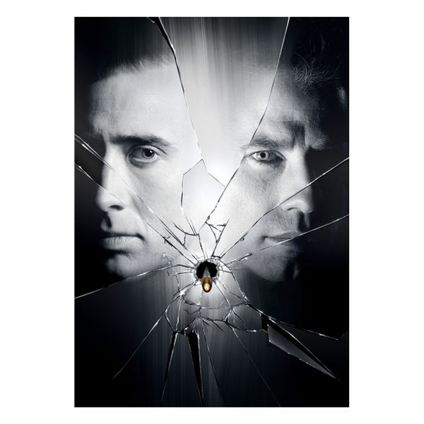 Face Off Crack mirror - A1 Poster