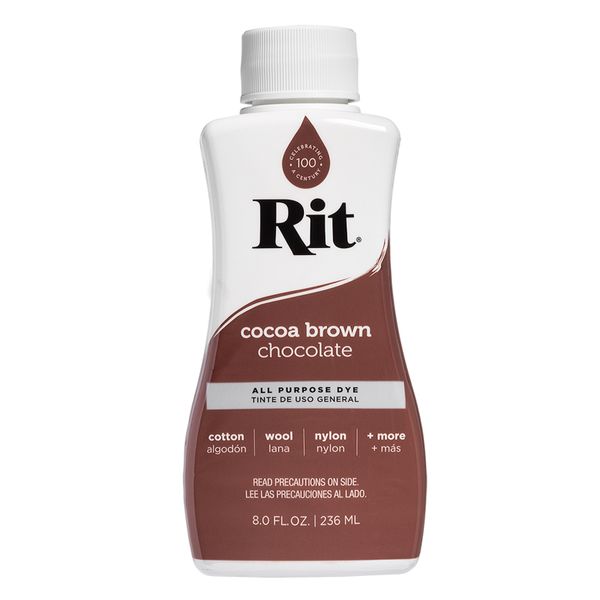 Rit All-Purpose Liquid Dye - Cocoa Brown 236ml