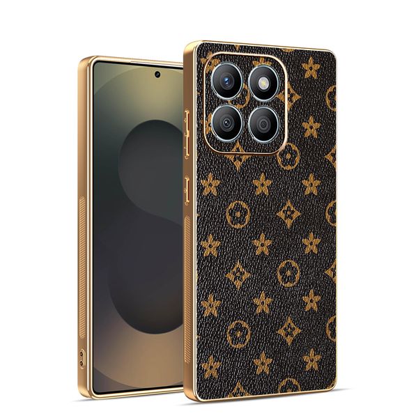 Leather Electroplated Phone Case Compatible With Honor 200 Lite