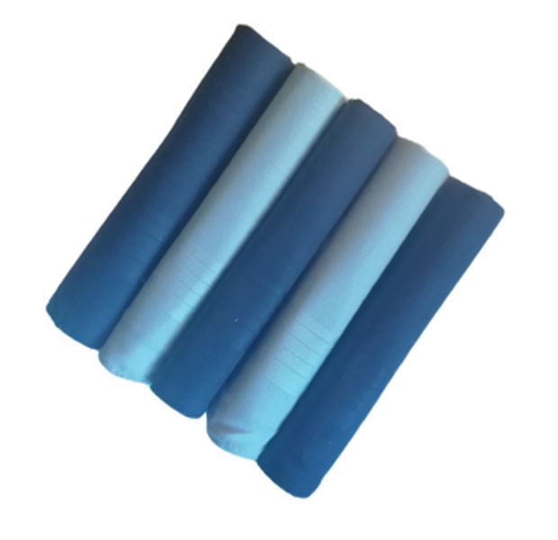 Handkerchief For Men 5 Pack Gift Star Blue