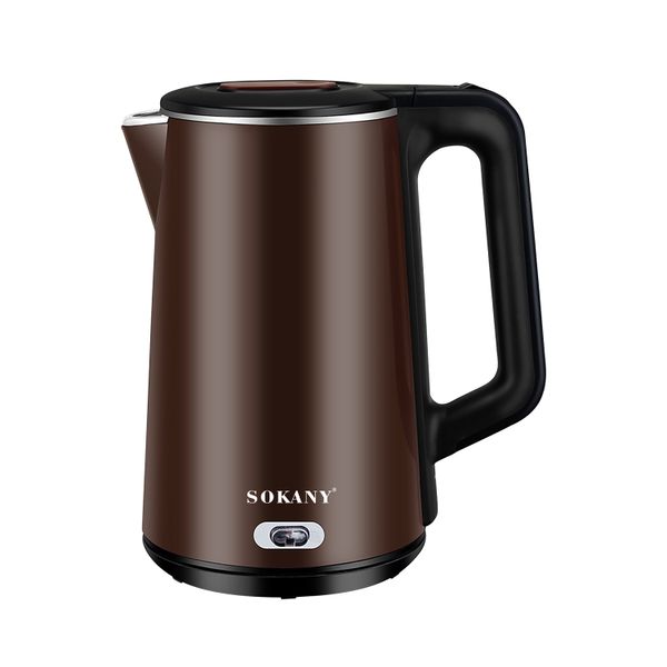 2.8L Brown Electric Kettle 2200W
