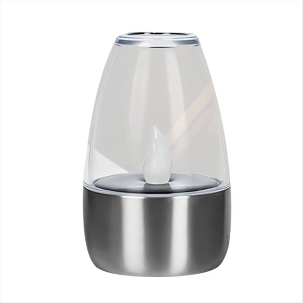 1PCS Rechargeable LED Solar Candles Light Flameless for Wedding Party Garde