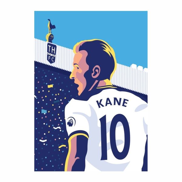 Kane 10 Tottenham Poster - A1