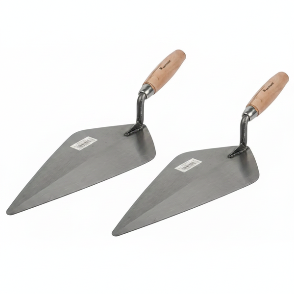 Kaufmann 275 mm Stainless Steel Brick Trowel with Ergonomic Handle - 2 Pack