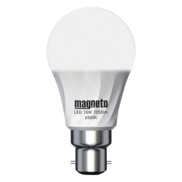 Magneto Cool White LED Bulb Globe Light 10W A60 B22 1050 Lumens