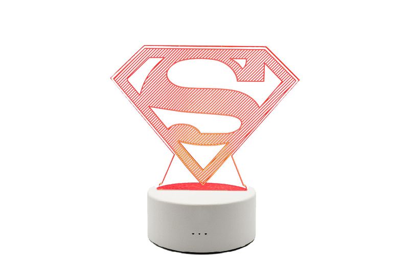 3D LED: DC Superman Optical Illusion Lamps Light
