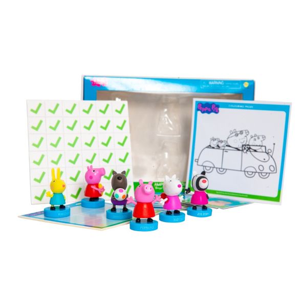 Peppa Pig Games and Stampers Kit Box