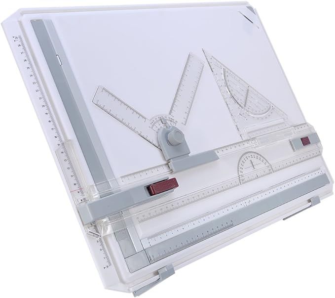 A3 Drawing Board MultiFunction Drafting with Adjustable Measuring