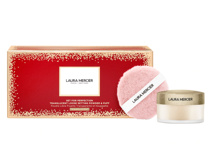 Laura Mercier - Translucent Loose Setting Powder &amp; Puff (Translucent)