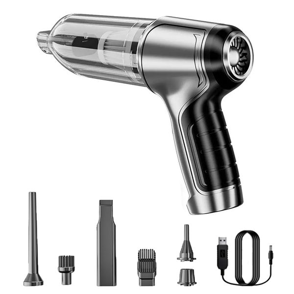 SUITU-6645 2-in-1 Premium Brushless Car Vacuum,Portable Cordless Air Pump