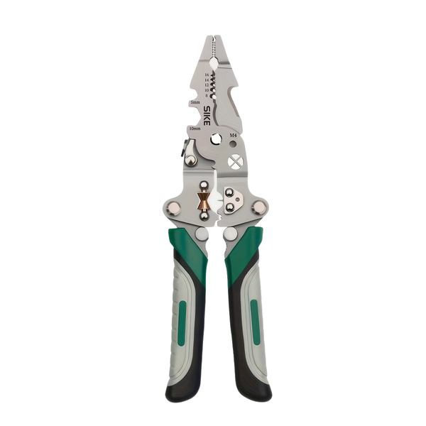 SIKE - Foldable Multi-Function Electricians Industrial Grade Wire Stripper