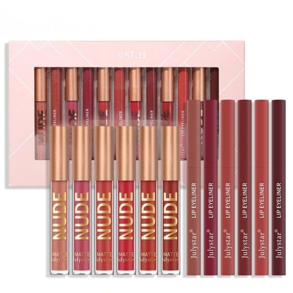 Matte Lip Paint Kit - Long Lasting