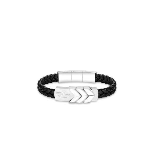 Police Valorious Bracelet For Men - Black