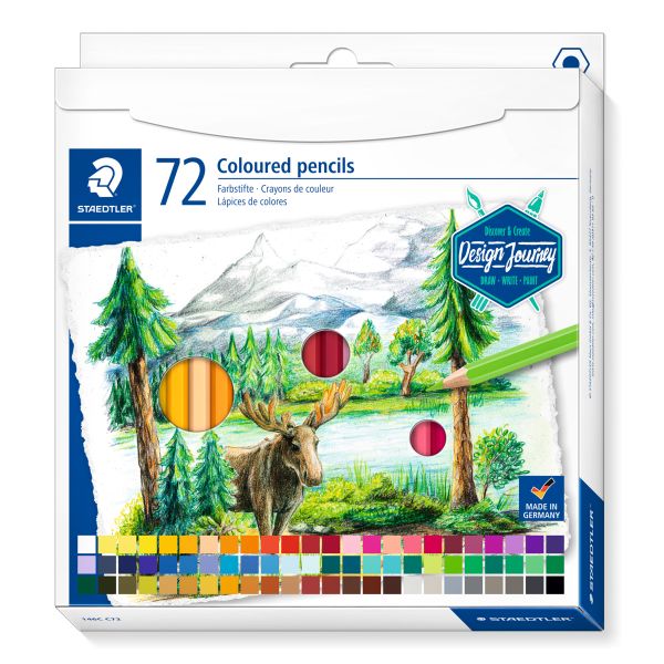 Staedtler Coloured Pencil Assorted 72pcs