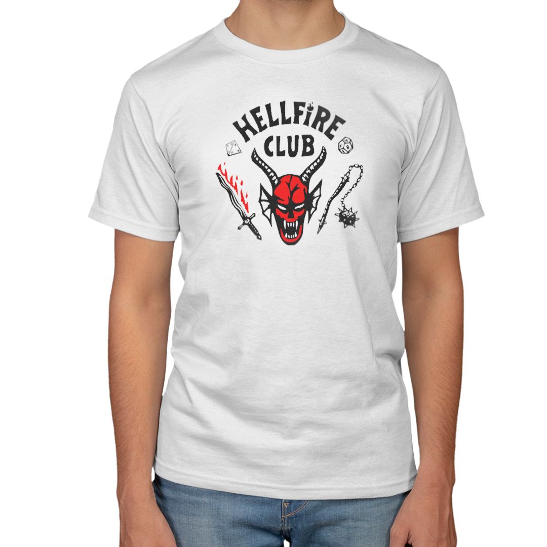 Bufftee Hawkins High Hellfire Club Stranger Things T-Shirt - Unisex Tee |  Buy Online in South Africa 