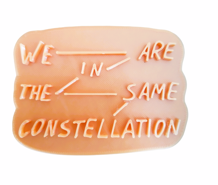 Hubbe Cookie Cutter - Space - We Are In The Same Constellation