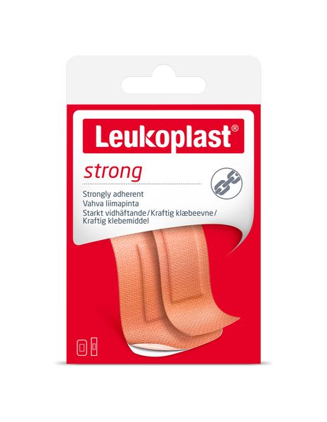 Leukoplast Strong, Assorted, Pack of 20 (Bulk Pack of 10 Boxes)