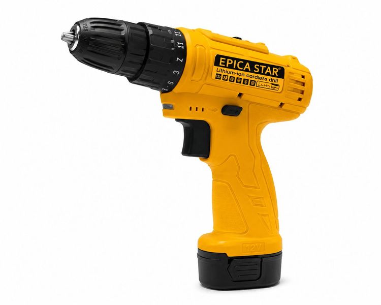 EPICA STAR 12V Lithium-Ion Cordless Drill Kit