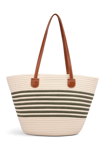 Straw Woven Large Capacity Beach Bag - Holiday and Everyday Style
