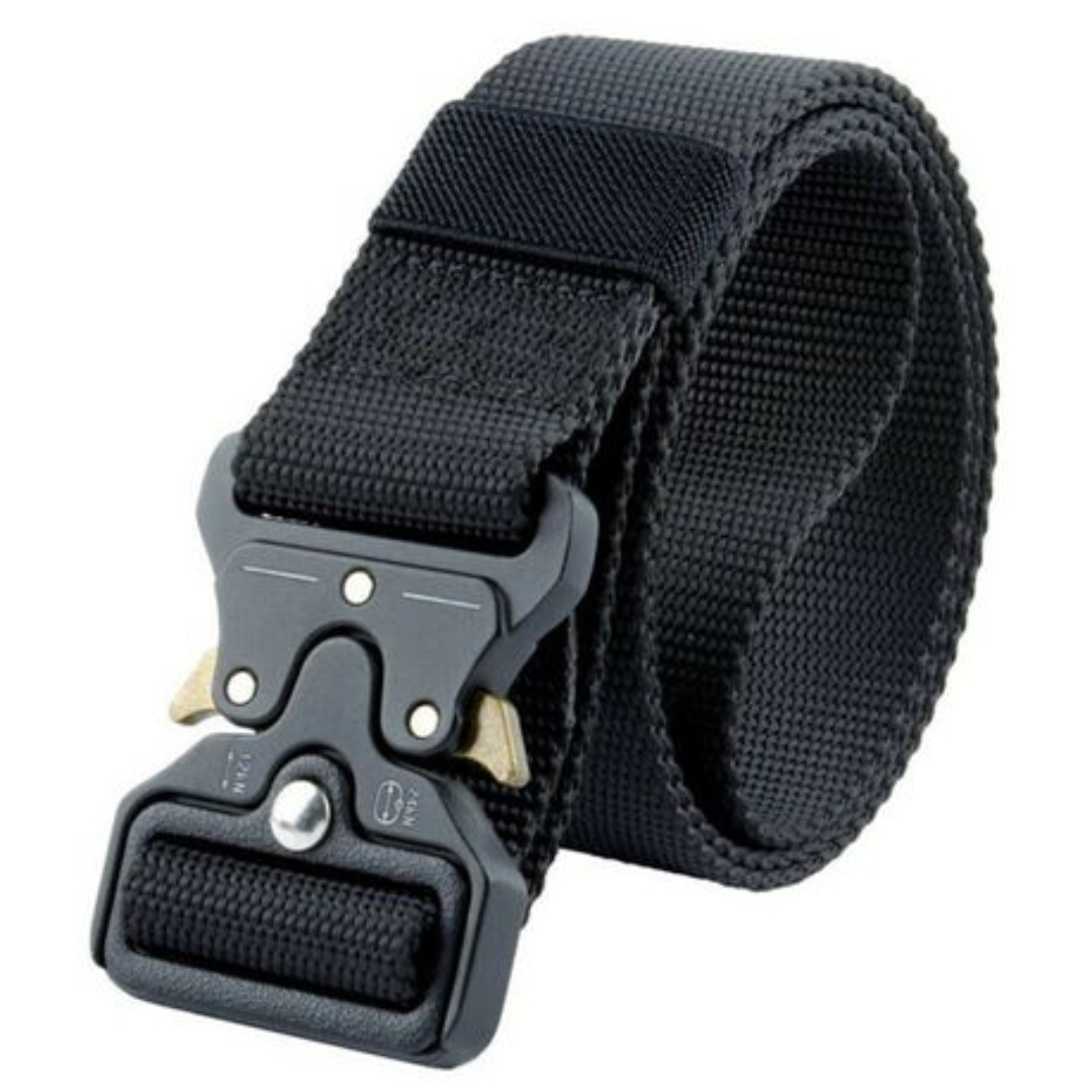 Tactical Nylon Waist Belt Army Quick Release Buckle BeltBlack Shop