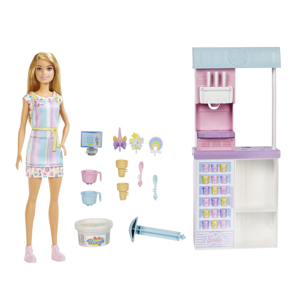 Barbie Ice Cream Shop Playset With Blonde Doll | Shop Today. Get it Tomorrow! | takealot.com