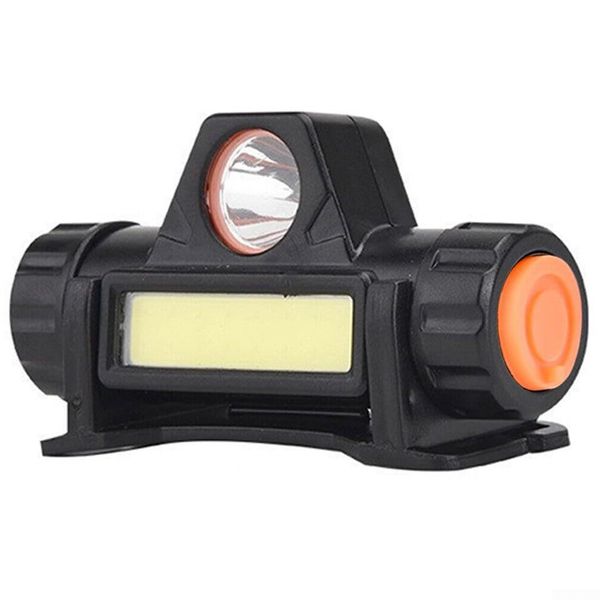 Magnetic LED Headlamp USB Rechargeable Long Beam Camping Hiking Fishing