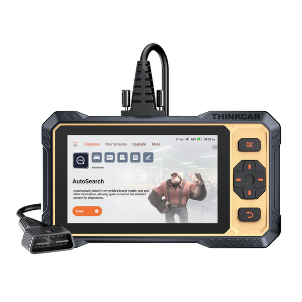 THINKCAR 662 Bi-Directional Scanner 6.2-Inch 4-System 12 Resets