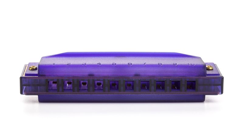Hohner Happy Harp Transluscent Purple in Case