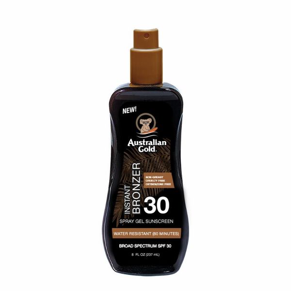 Australian Gold - Spray Gels with Instant Bronzer - SPF 30 - 237ml