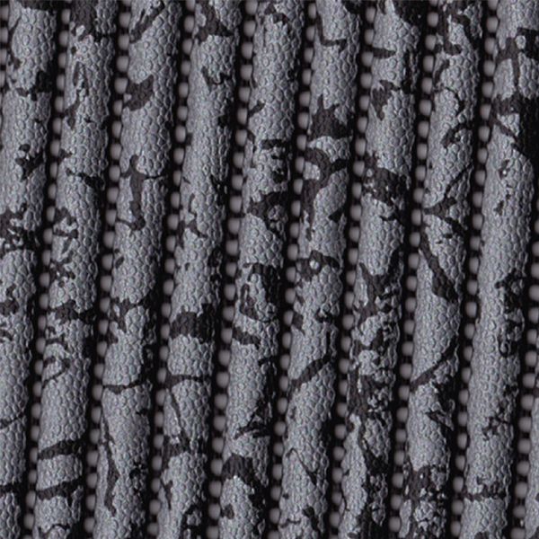 Seagull PVC Foam Floor Covering - Black/Silver - 65cmx15m