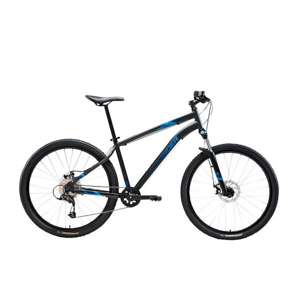 Rockrider 27.5" Touring Mountain Bike ST 120 - Black/Blue