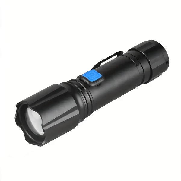 USB LED Flashlight Featuring a Pen Clip- Q-LH50