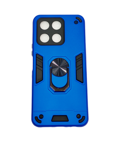 Honor X6A 4G Shockproof Protective Cover With Metal Ring/Stand