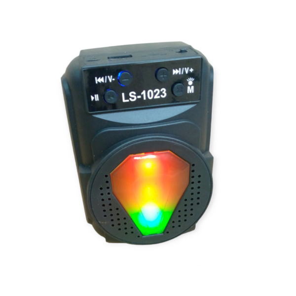 LS-1023 RGB Bluetooth Speaker with USB &amp; Micro SD Slot+ FM Radio