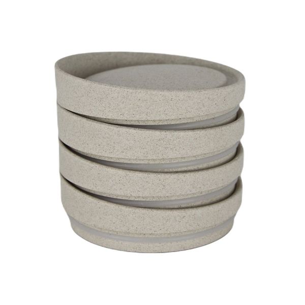 Huskee Universal Lid, Set of 4 - Natural