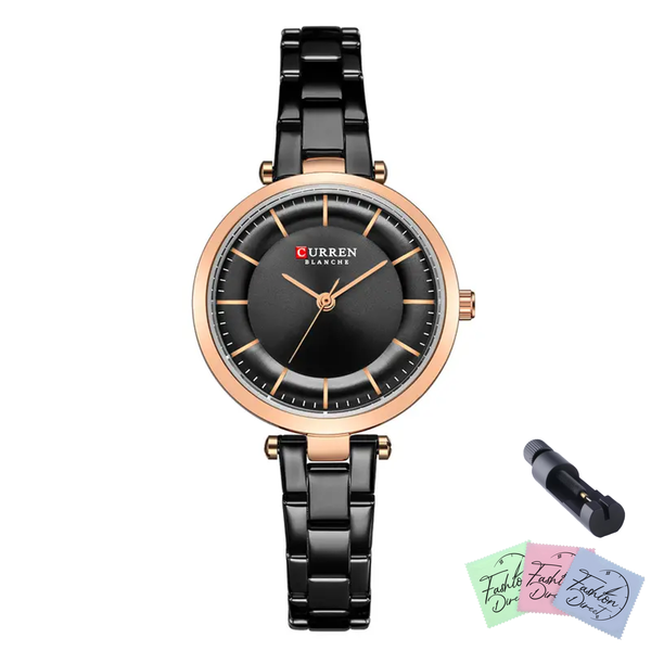 Curren - Women Luxury Analogue Stainless Steel Leisure Quartz Watch