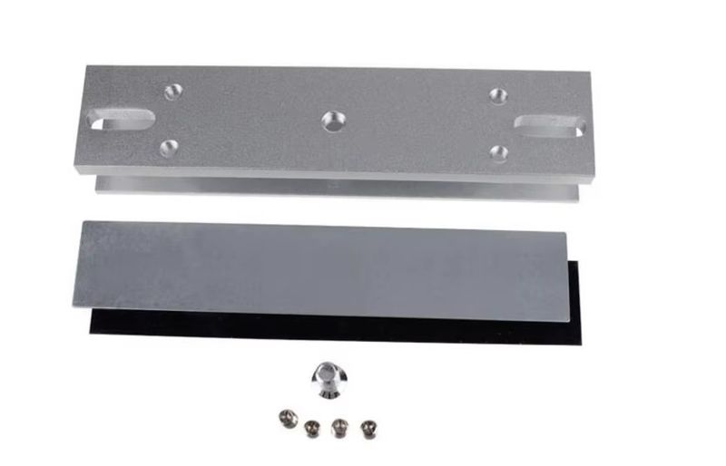 U Support Bracket for Frameless Glass Door - 280Kg Magnetic Lock