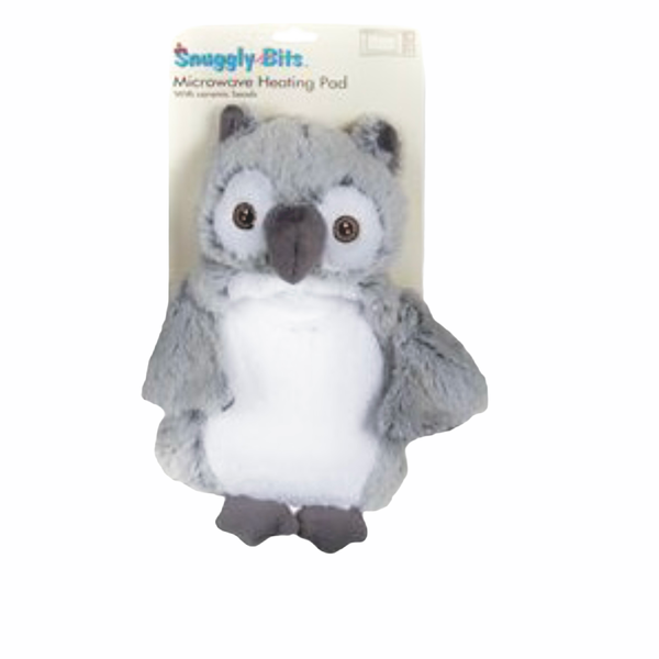 Heating pad snuggly bits kids owl
