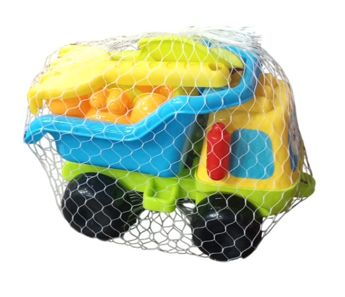Toy Truck Sand Beach Sand Toys Set Blue, Yellow &amp; Pink