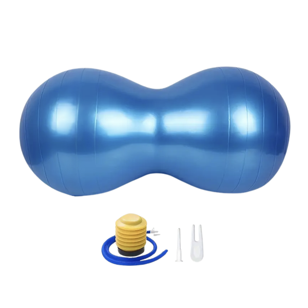Inflatable Peanut Pilates &amp; Yoga Ball with Pump