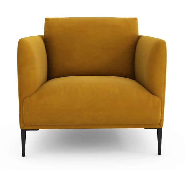 She Made Me - Vonani Velvet Upholstered Arm Chair