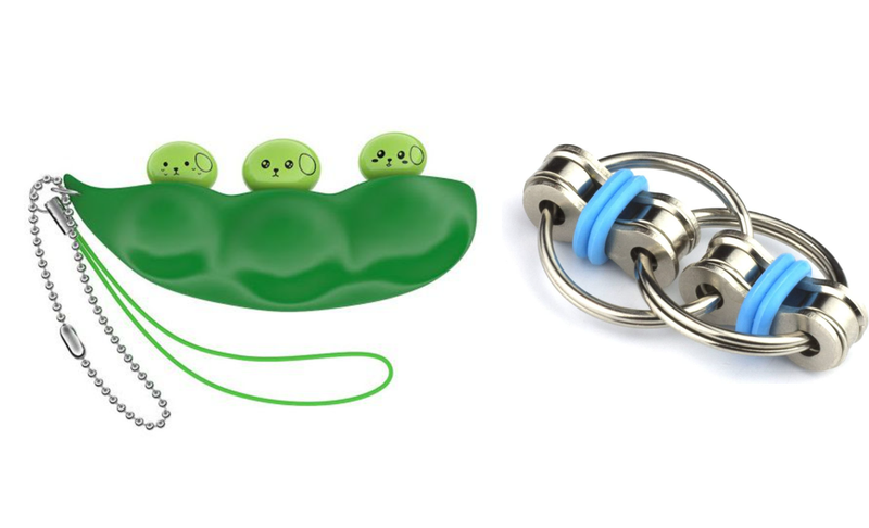 Flippy Chain Fidget Toy/Bean Pop It - Sensory Fidget Toy Bundle