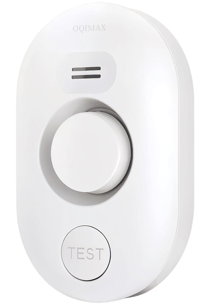 OQIMAX 2 Smoke Detectors, Fire Alarms Replaceable Battery Powered