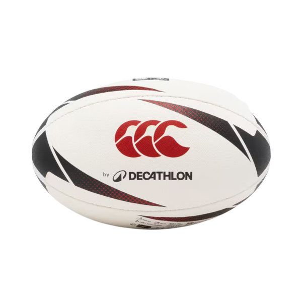 Offload Decathlon Canterbury Rugby Training Ball - Size 3 - Black &amp; Red