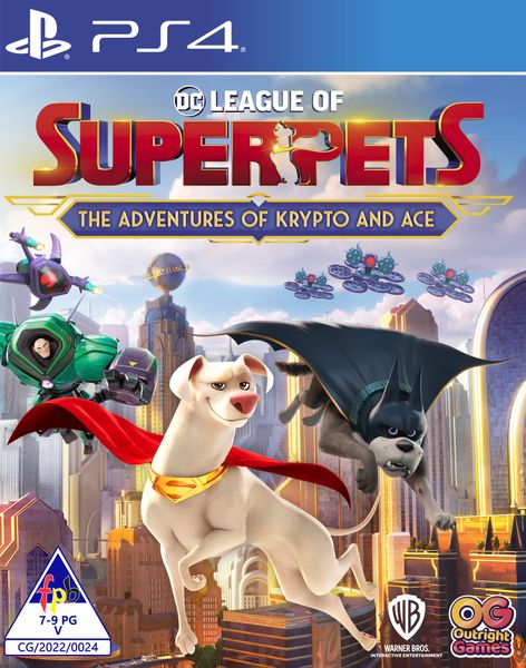 Bandai - DC League of Super-Pets: The Adventures of Krypto and Ace - PS4