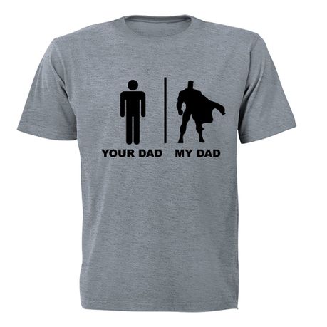 Foran fabrik Vilje Your Dad vs. My Dad - Superhero - Kids T-Shirt | Buy Online in South Africa  | takealot.com