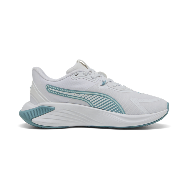 Puma Women's PWR Hybrid Training Shoes - White/Fresh Water/Baltic Sea Blue
