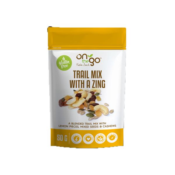 Otg Trail Mix With a Zing - 4 Pack x 50g