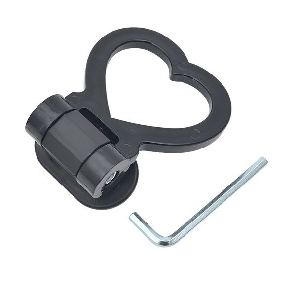 Heart Shaped Accessories Auto Trailer Ring Towing Tow Hook Universal