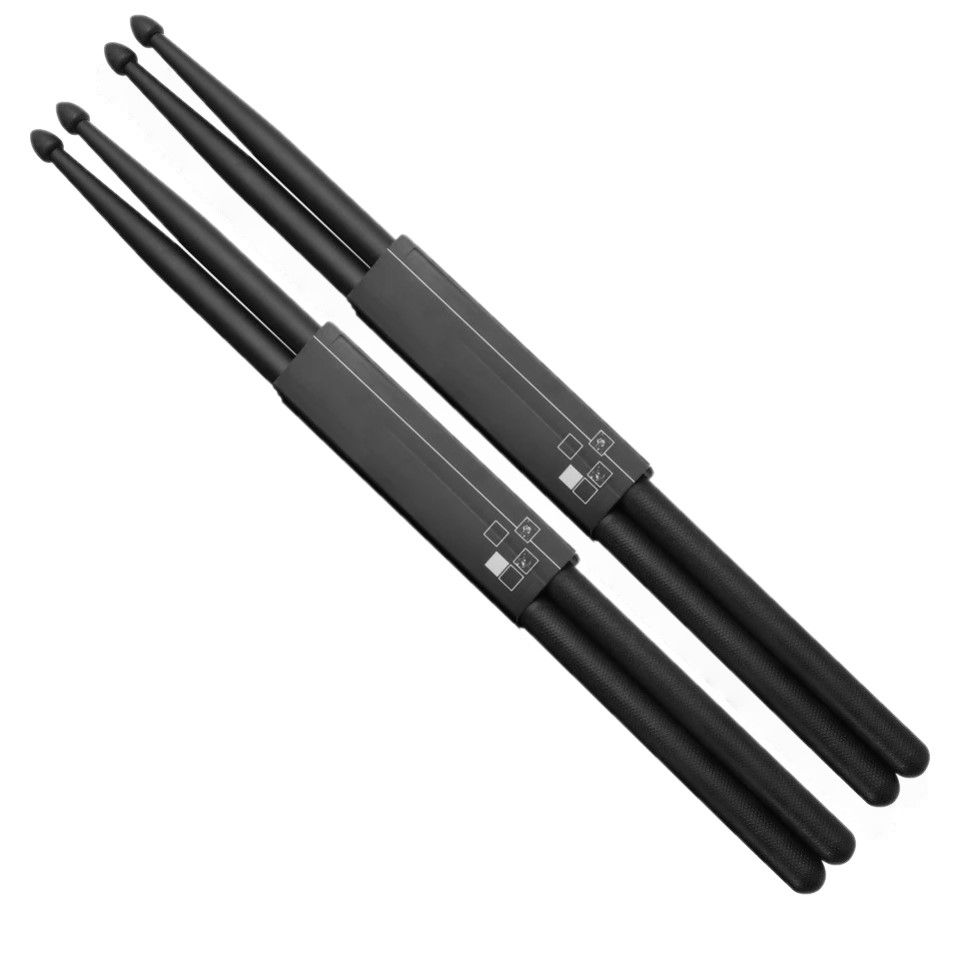 Black Nylon Drum Sticks Pack of 2